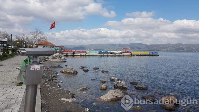Sapanca Gölü'nde su maksimum seviyeye ulaştı