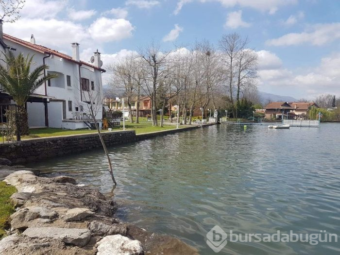 Sapanca Gölü'nde su maksimum seviyeye ulaştı