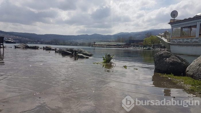Sapanca Gölü'nde su maksimum seviyeye ulaştı