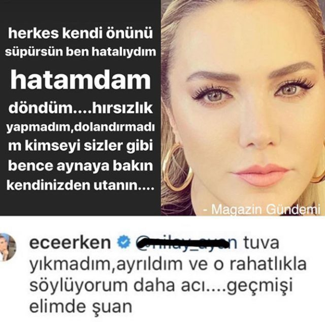 Ece Erken'den şok sözler!