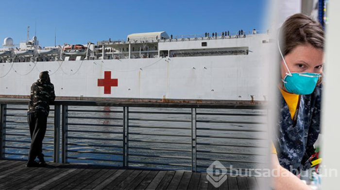 USNS Mercy hastane gemisi mürettebatı corona virüse yakalandı