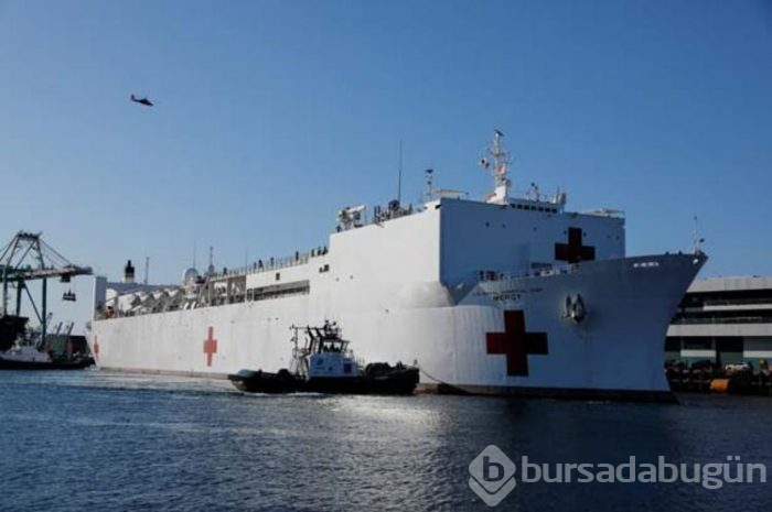 USNS Mercy hastane gemisi mürettebatı corona virüse yakalandı