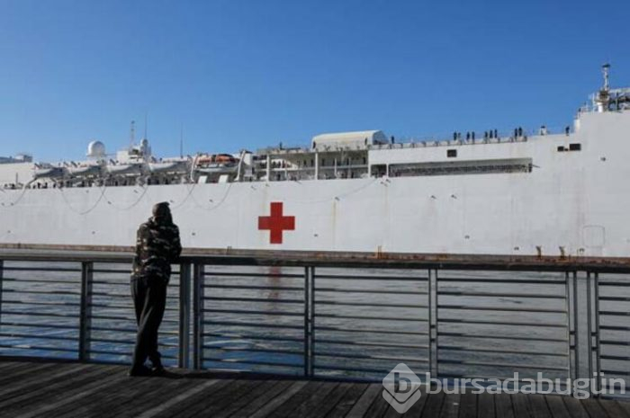 USNS Mercy hastane gemisi mürettebatı corona virüse yakalandı