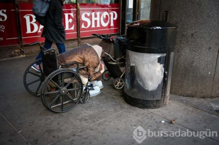 New York'ta evsizler hala sokaklarda