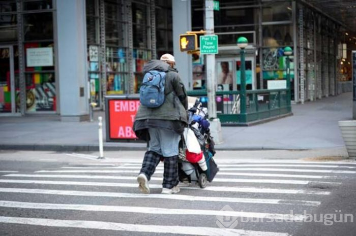 New York'ta evsizler hala sokaklarda