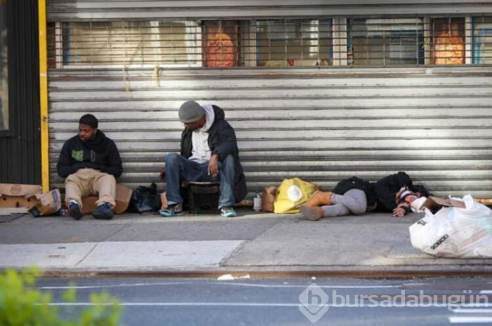 New York'ta evsizler hala sokaklarda