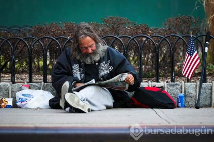 New York'ta evsizler hala sokaklarda