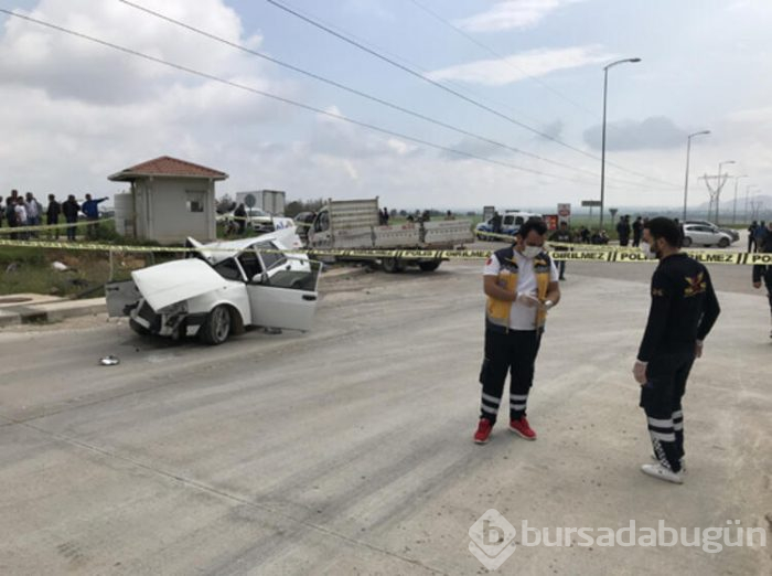 Adana'da feci kaza!