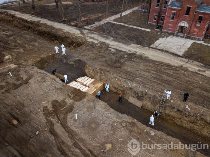 İşte New York'taki toplu mezarların havadan çekilen fotoğrafları