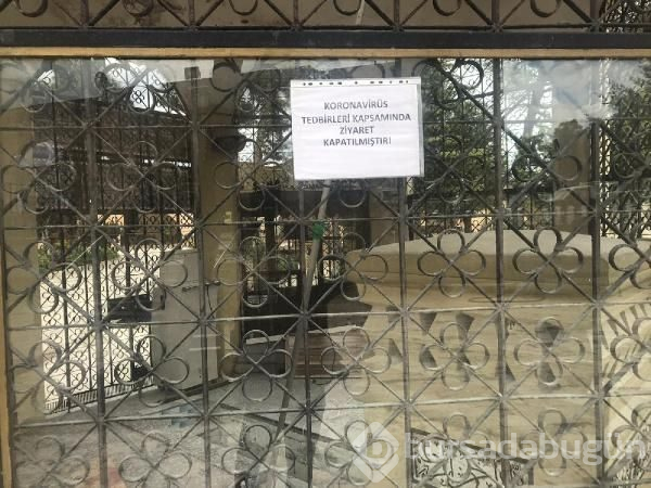 Urfa'da türbeler ziyarete kapatıldı
