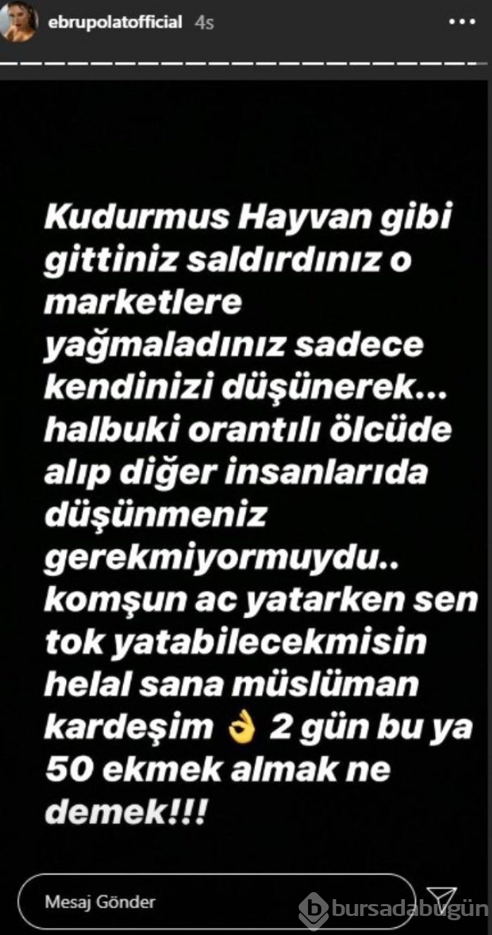 Ebru Polat ateş püskürdü! 