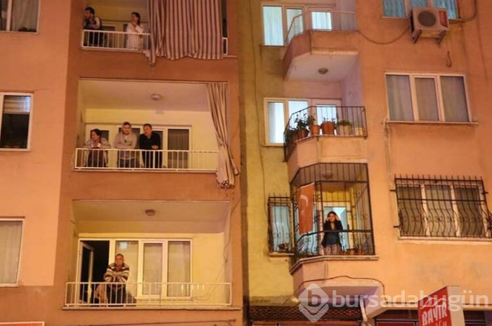 Korkudan bunu yaptı!