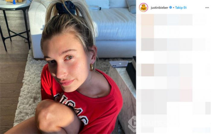 Hailey'den karantinada cesur pozlar