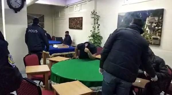 Kahvehane sokağa çıkma yasağı dinlemedi