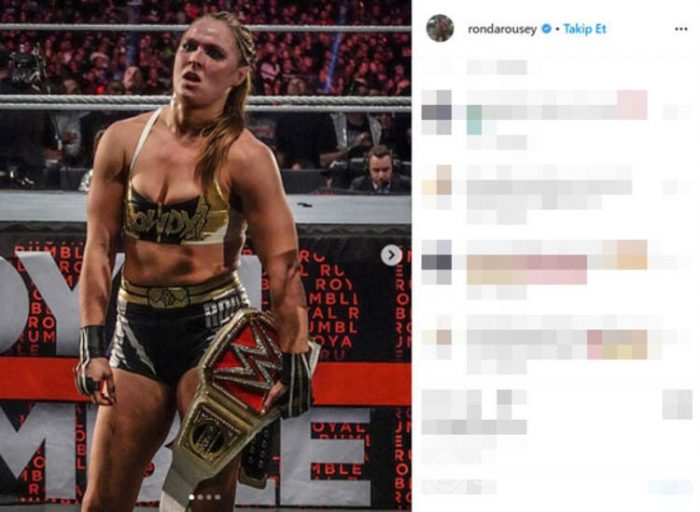 Ronda Roussey meslektaşlarını kızdırdı