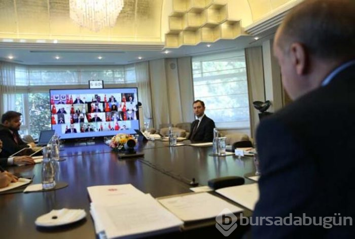 Cumhurbaşkanlığı Kabinesi Recep Tayyip Erdoğan başkanlığında toplandı
