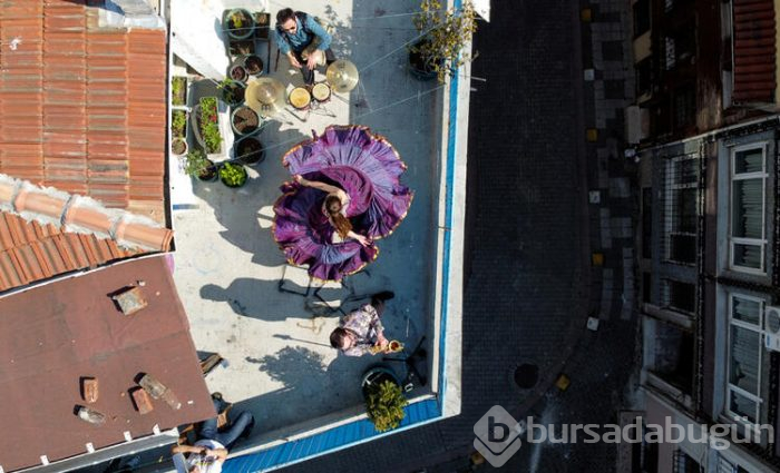 Tüm dünya İstanbul'daki bu terası konuşuyor