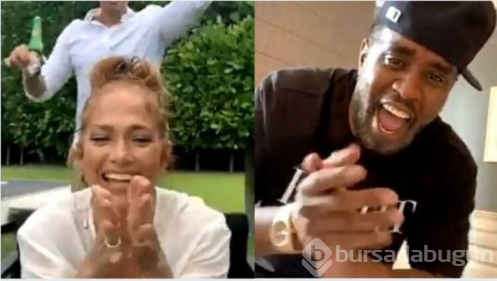 Dünya starı Jennifer Lopez, eski sevgilisi ve yeni nişanlısıyla canlı yayında dans etti