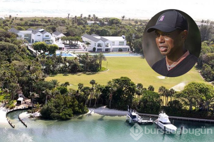 Tiger Woods'un muhteşem karantina evi ortaya çıktı!