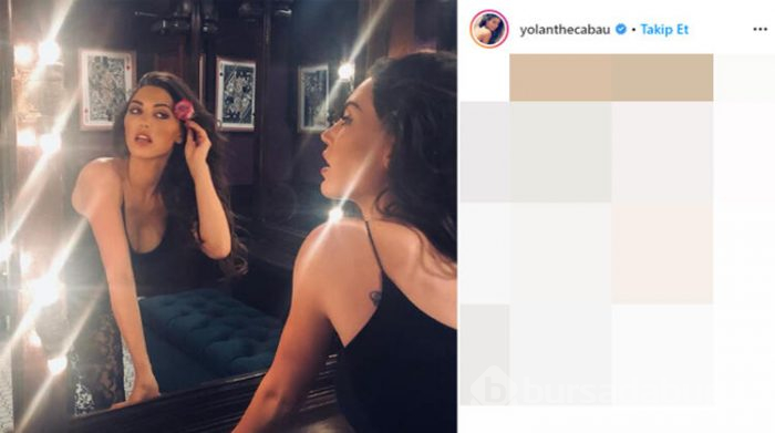 Yolanthe Cabau, karantinada sosyal medyaya sardı