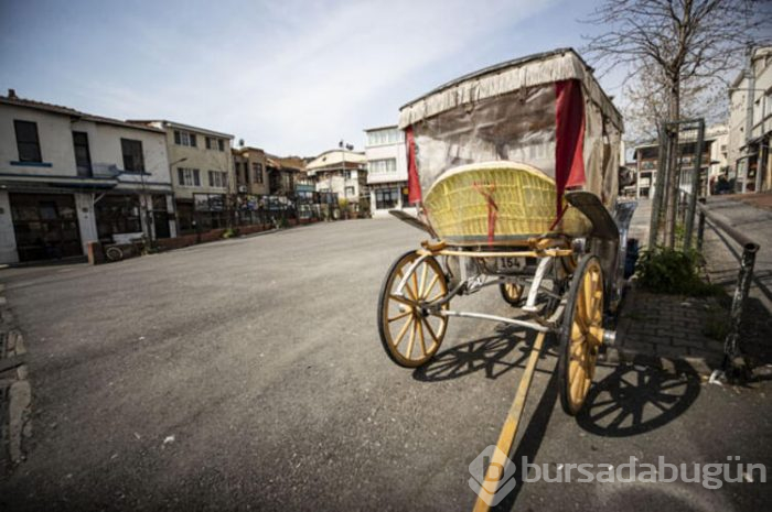 Büyükada'da corona virüs sessizliği