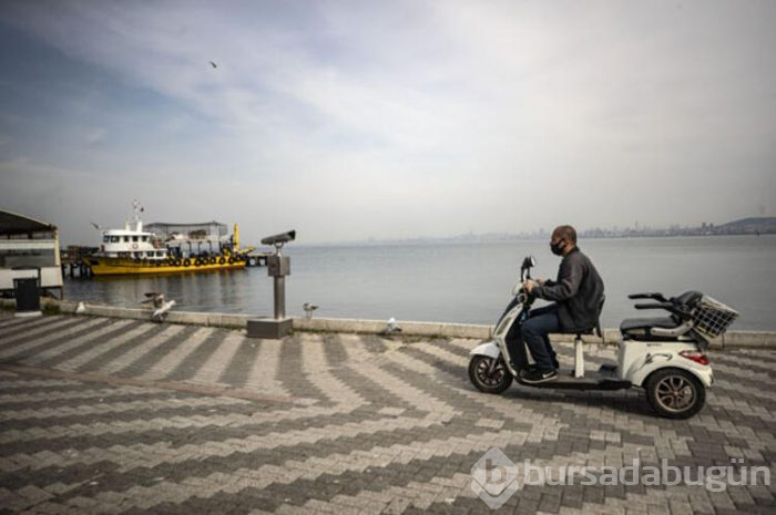 Büyükada'da corona virüs sessizliği