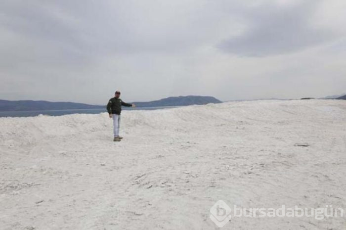 İşte meşhur Salda Gölü'nün son hali...