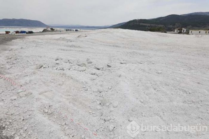 İşte meşhur Salda Gölü'nün son hali...