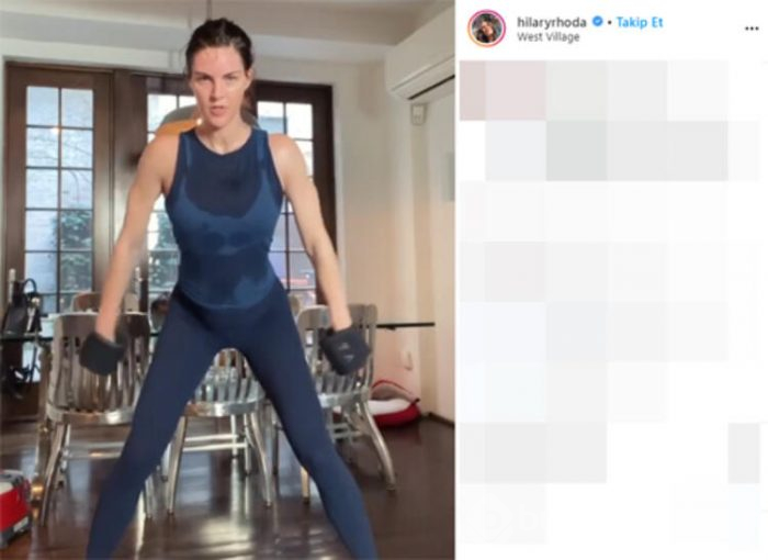 Ünlülerin virüs egzersizleri 