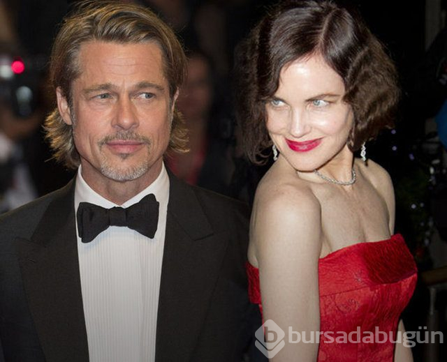 Bakın Brad Pitt'e öpüşmeyi kim öğretmiş