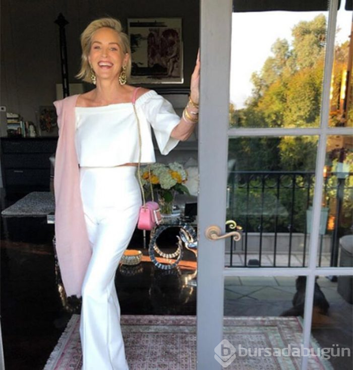 Sharon Stone internette gerçek hayatta hiç tanışmadığı erkeklerle tanıştığını söyledi