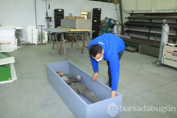 Corona tabutları karşınızda 