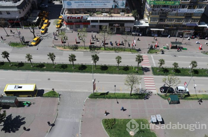 Bursa'da "evde kal" çağrısına büyük oranda uyuyor	