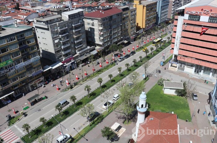 Bursa'da "evde kal" çağrısına büyük oranda uyuyor	