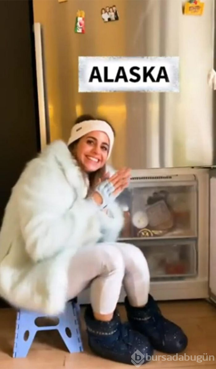 Büşra Pekin'den oturduğu yerden dünya turu