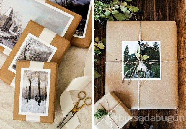 Birbirinden yaratıcı hediye paketleme fikirleri
