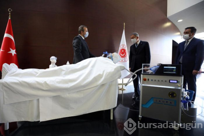 İşte yüzde 100 yerli mekanik solunum cihazı!