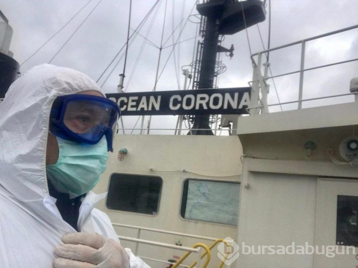 Corona İstanbul Boğazı'nda!