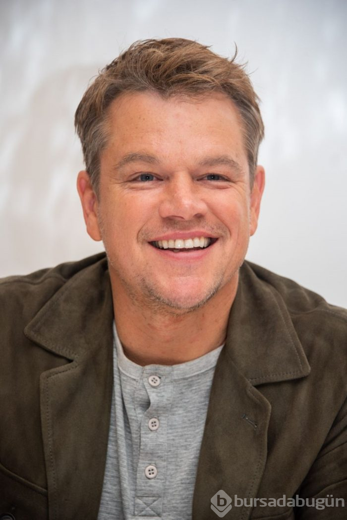Matt Damon mahsur kaldı!
