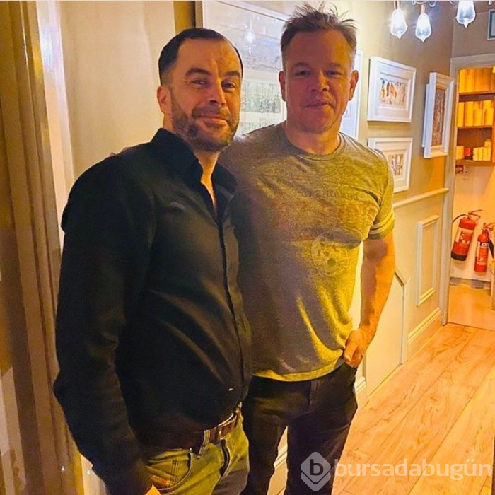Matt Damon mahsur kaldı!