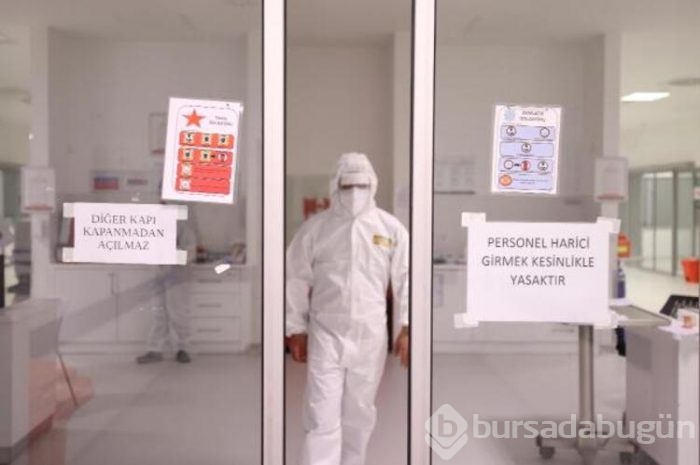 Ankara Şehir Hastanesi'nde koronavirüs süreci görüntülendi! 