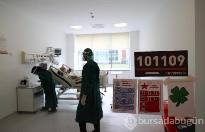 Ankara Şehir Hastanesi'nde koronavirüs süreci görüntülendi! 