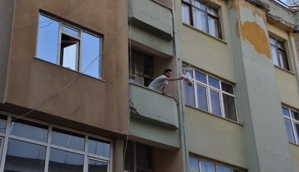 Ekmek servisi drone ile yapılıyor