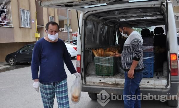 Ekmek servisi drone ile yapılıyor