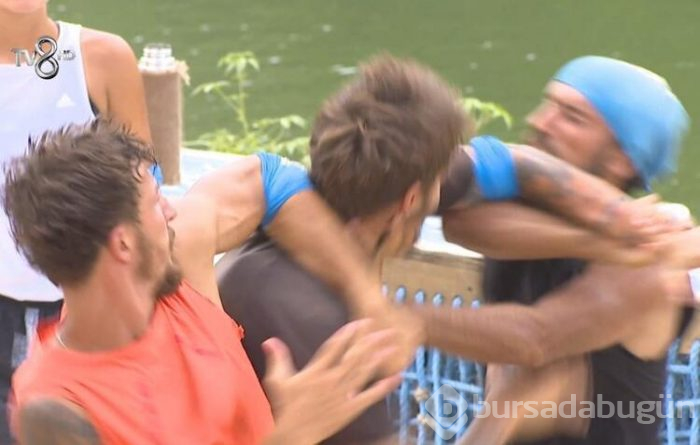 Survivor'da yumruk yumruğa!