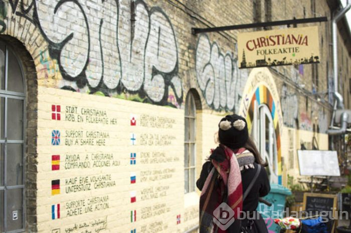 Kopenhag'ın bağımsız semti Christiania