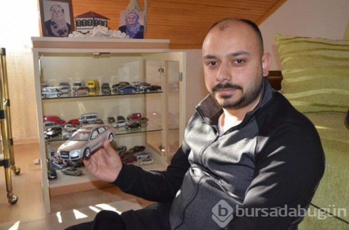 Araba koleksiyonuna servet harcadı 
