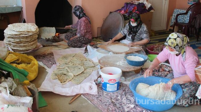 Alaşehir'de kadınlardan ramazan hazırlığı