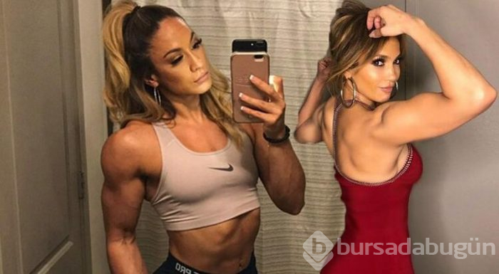 Adeta Jennifer Lopez'in ikizi gibi