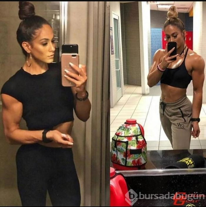 Adeta Jennifer Lopez'in ikizi gibi